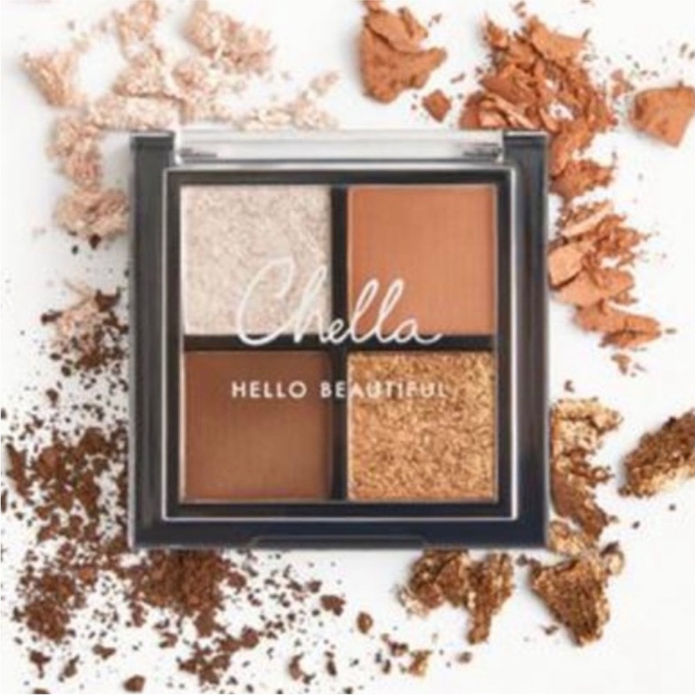 NWT Chella La Vie Neutral Eyeshadow Palette - Mini